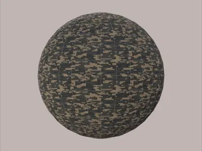 Standard Fabric UCP 4K Seamless Military PBR Texture Texture