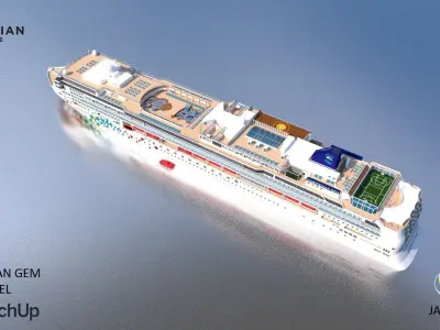 NORWEGIAN GEM 3D model