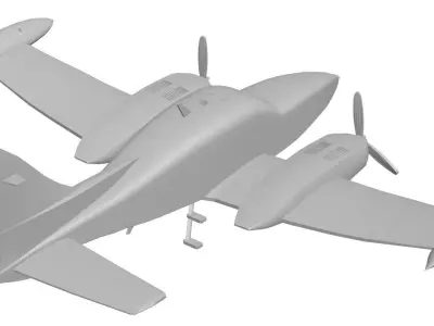 Aircraft 28 3D model