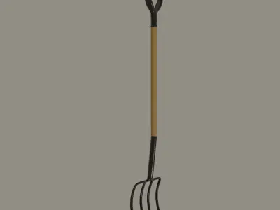 Pitchfork 3D model