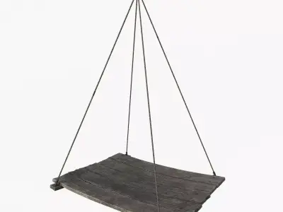 old platform 3D model