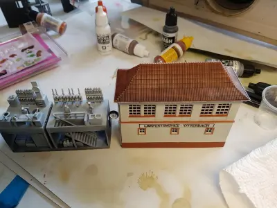 German signal box Lampertsmuchle-Otterbach 1-87 resin 3D print model