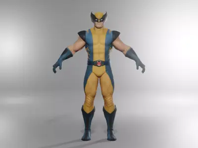 Wolverine Classic 3D model