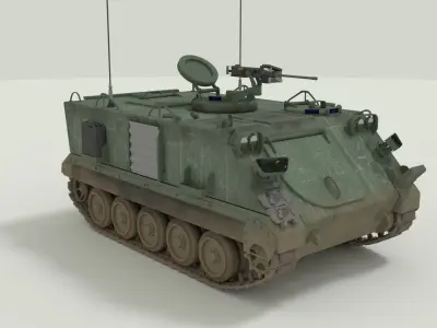 M113 Armored Personnel Carrier 3D model purchase