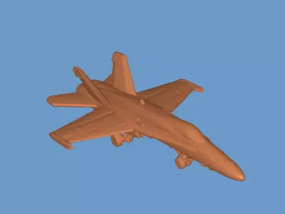 F18C 1 To 350 SCALE 3D print model