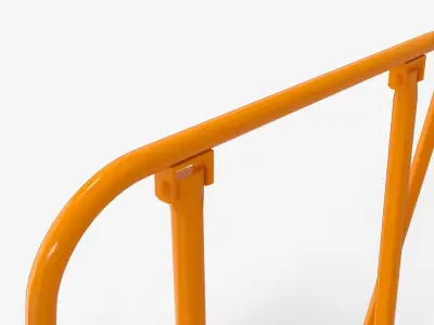 Steel Drywall Cart 3D model