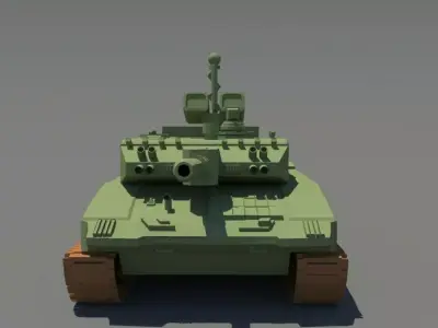 military tank Low-poly 3D model by sankalp123 - Low-poly