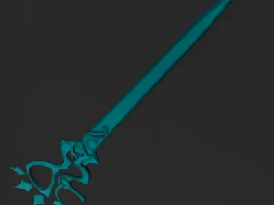 League of Legends Gwen Scissors FAN ART 3D MODEL 3D model