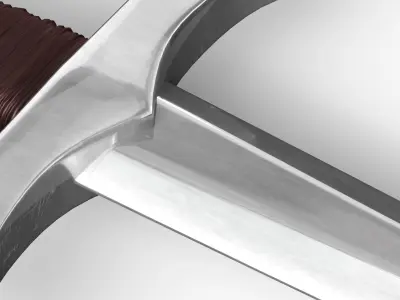 Greek Dagger 3D model