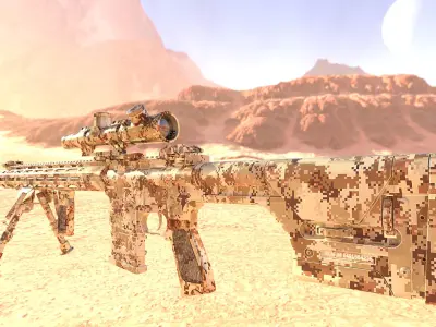 A and K Specialized DMR3 Low-poly 3D model