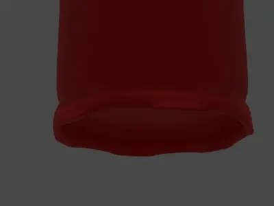 Gas Cylinder Free low-poly 3D model buy