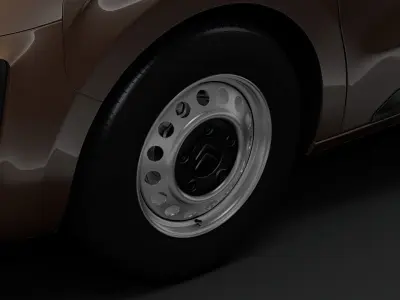 Citroen Dispatch 2020 wheel 3D model