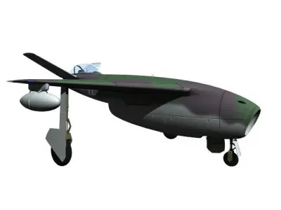 Messerschmitt P1106 3D model