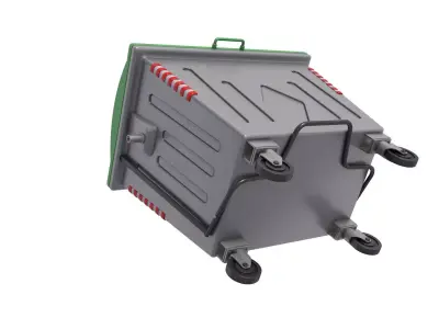 Trash Container 3D model purchase