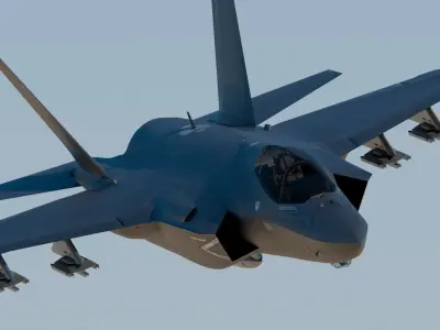 Lockheed Martin F-35 Lightning II 3D model