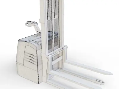 stacker loader 3D model