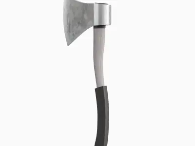 Camping Axe 03 3D model