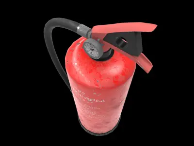 fire extinguisher 3D model