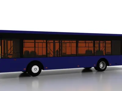 Bus Bogdan A70111 3D model