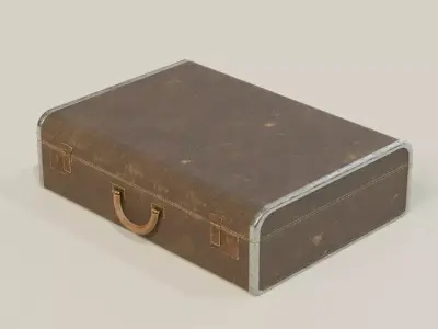 Old Suitcase Ver03 Free 3D model