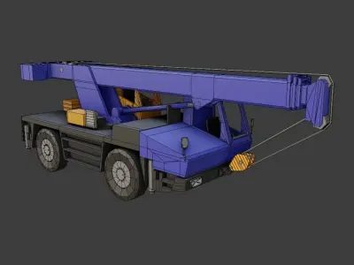 Crane KMK 2024 Low-poly 3D model