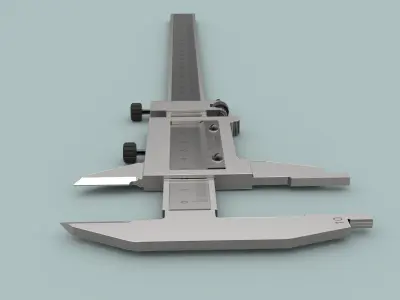 Vernier caliper 3D model buy