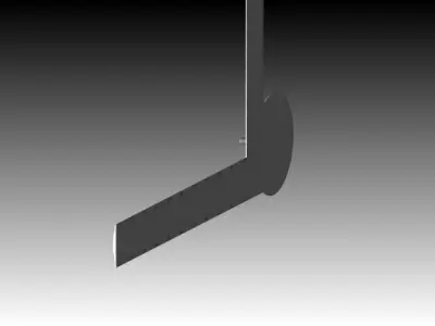 Scale letter l Free 3D model
