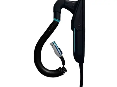 Futuristic Grappling Hook 3D Model 3D model