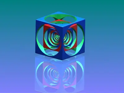 Turners CUBE Free 3D model
