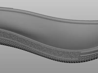 3D Shoes Soles Design 3D model