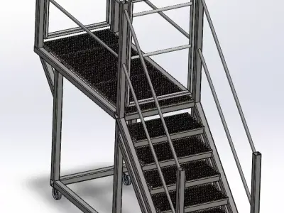 ACCESS PLATEFORM Free 3D model