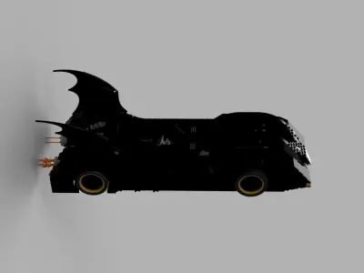 LEGO UCS BATMOBILE 7784 3D print model
