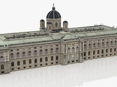 Natural History Museum Vienna Austria 3D model