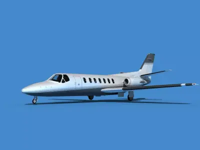 Cessna Citation V 560 Encore V01 3D model