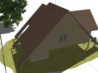 Creative Design-Holiday Cabin-087 3D model