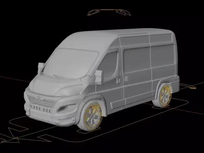 Opel Movano C 2024 Van 3D model