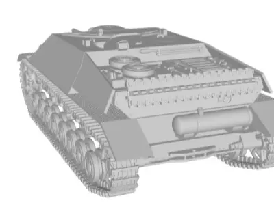 Jagdpanzer IV  3D print model
