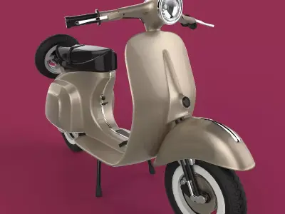 Scooter vespa 3D model