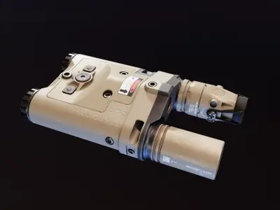 CTF2 Aiming Module Low-poly 3D model