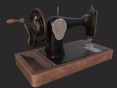 Sewing matchine 3D model