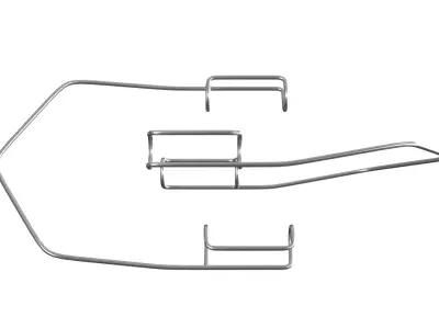 Barraquer Wire Speculum PBR Low-poly 3D model