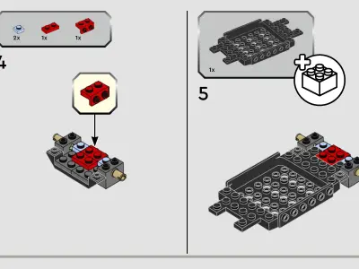 TwindBricks3D - 76921 Audi S1 e-tron quattro Race Car 3D print model