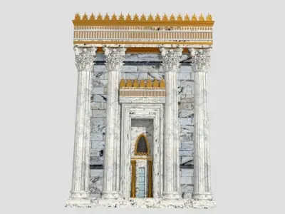 Herods Temple - New Pristine Version  3D model