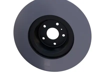 Ventilated Brake Disk Low-poly 3D model