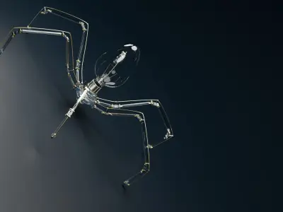 Spider - bulb 3D model