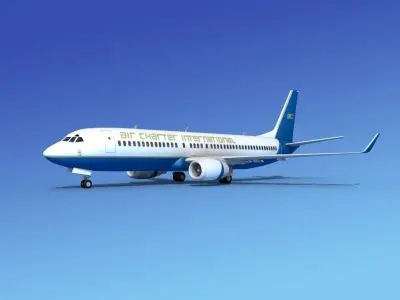 Boeing 737-800 Air Charter Intl 3D model