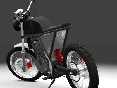 kgf bike 3D model