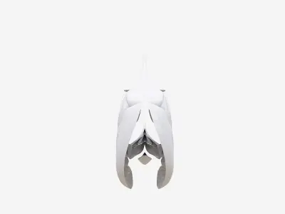 Fish Bone Head Low-poly 3D model