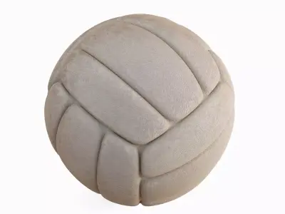 Old Leather Volleyball Ball Pack