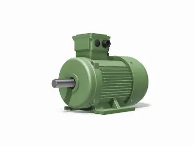 160M B3 Top IEC electric motor - 3D CAD model 3D model